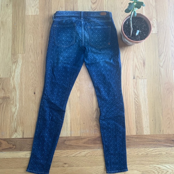 Ditto Made in the USA Blue Printed Jeggings - Picture 2 of 5